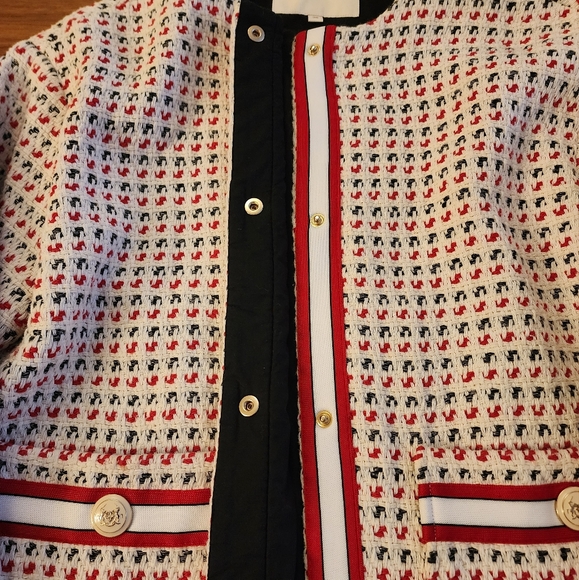 (SOLD) Maje Tweed Coat - Picture 5 of 13